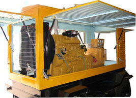 青铜峡移动电站(移动柴油发电机组) 青铜峡移动电站(移动柴油发电机组)